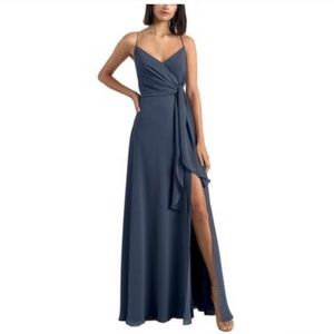 Jenny Yoo Amara Dress in evening blue